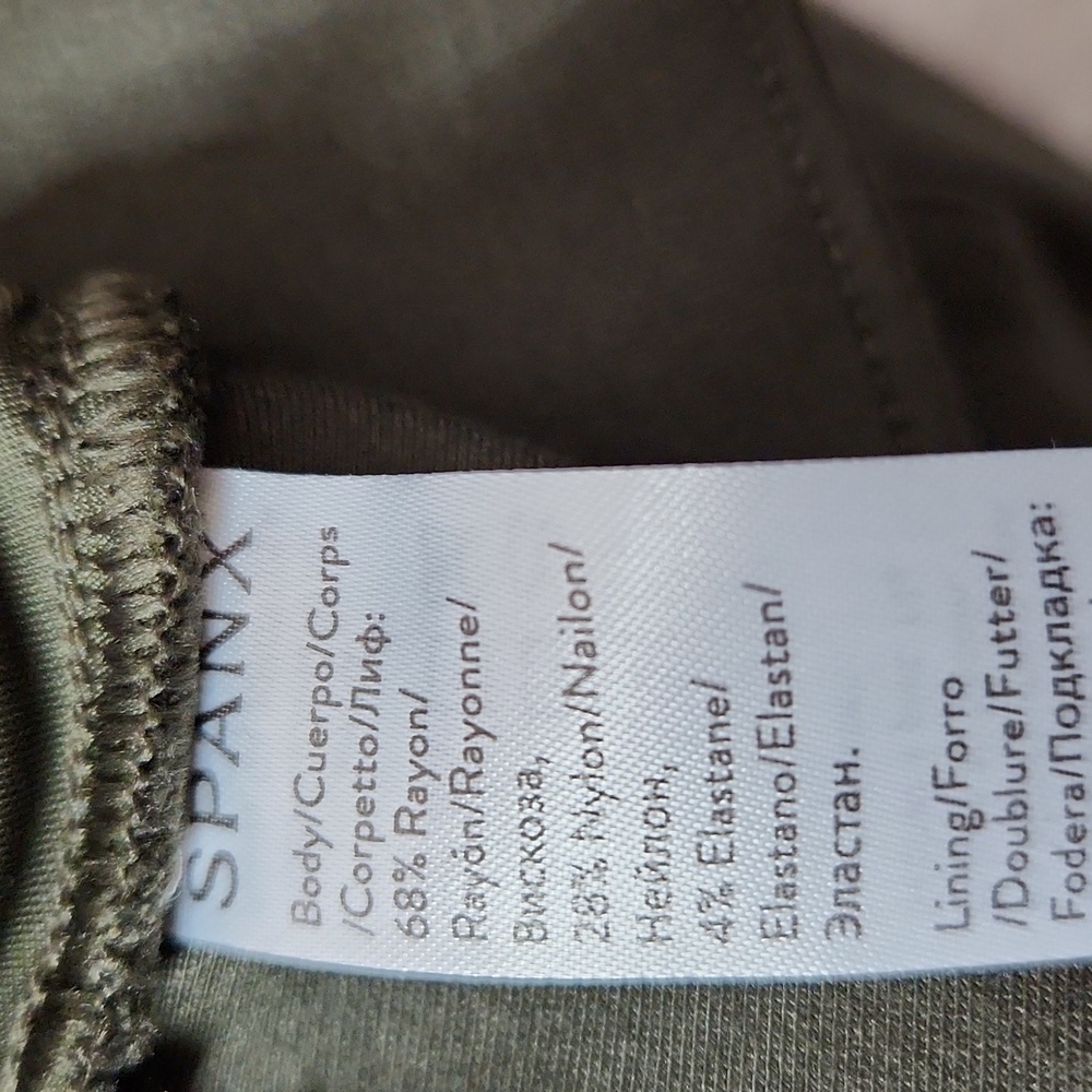 Spanx Pull-on Womens Ankle Ponte Straight Leg Pants Size Plus 3X - Picture 11 of 12
